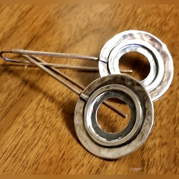 Rare Silpada Sterling Silver Threader Earrings - Picture 3 of 12